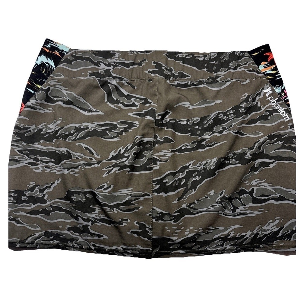 Hurley Phantom Women's Skirt Size 30 Green Mini‎ Performance Retro